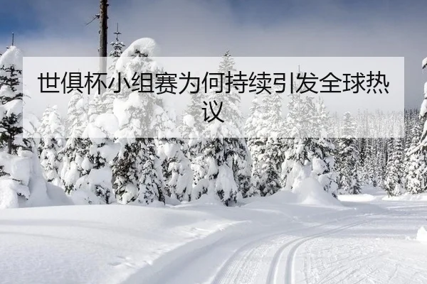 世俱杯小组赛为何持续引发全球热议